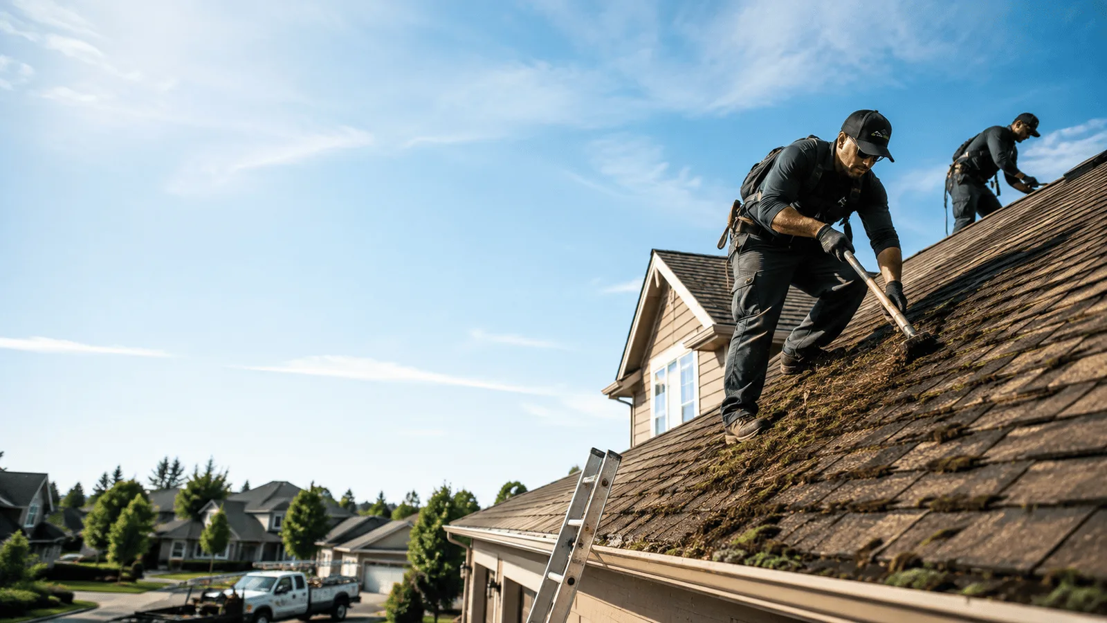 Roof Moss Removal in Sulligent, AL near me